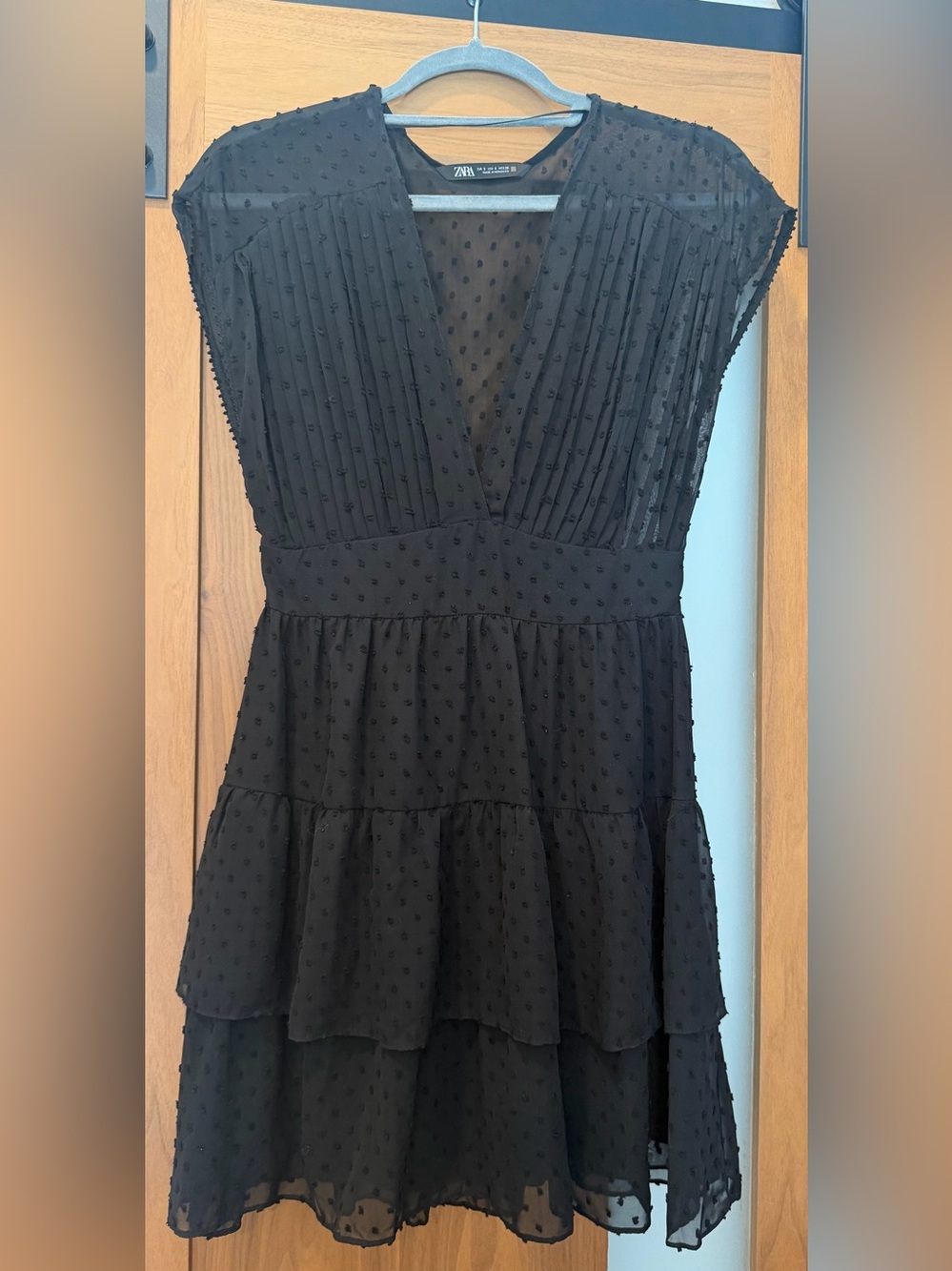 ZARA black short Paris style dress